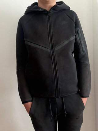 Conjunto Nike Tech Hombre Negro