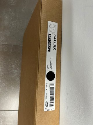 Kallax pequeño negro/marrón Ikea nuevo