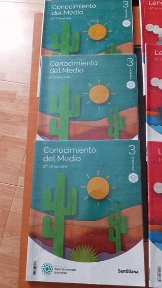 LIBROS DE TEXTO 3º PRIMARIA EDITORIAL SANTILLANA
