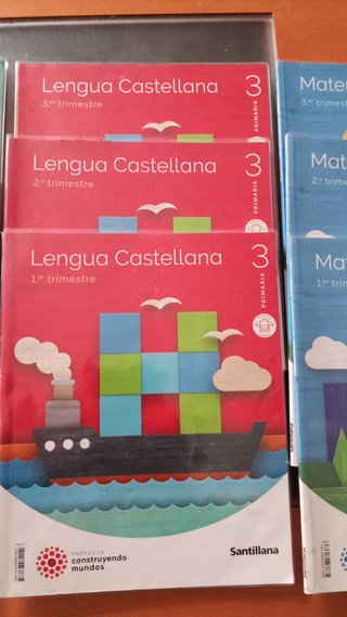 LIBROS DE TEXTO 3º PRIMARIA EDITORIAL SANTILLANA