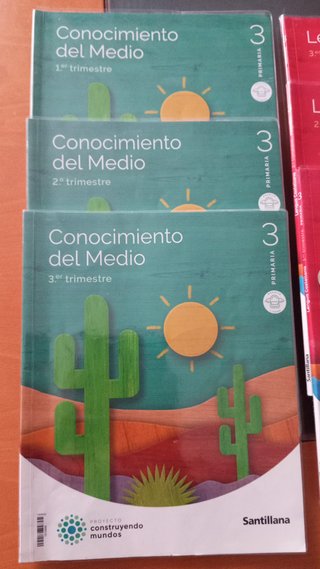 LIBROS DE TEXTO 3º PRIMARIA EDITORIAL SANTILLANA