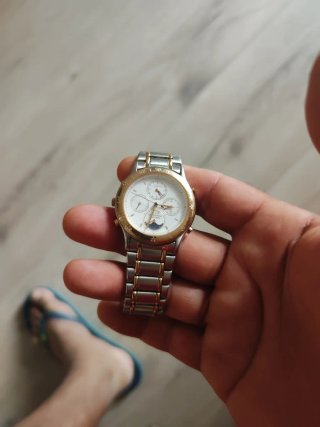 Reloj Seiko Cronógrafo Oro/Plata