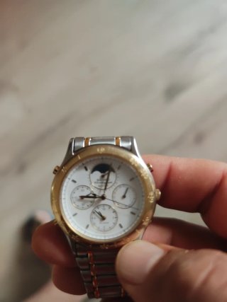 Reloj Seiko Cronógrafo Oro/Plata