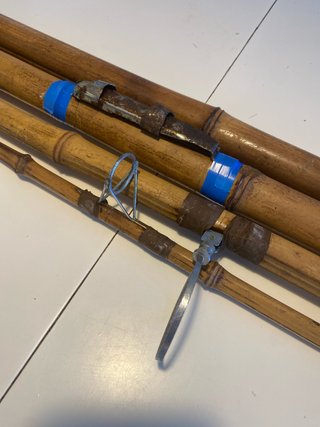 Caña de pesca bambú Carswell clásica