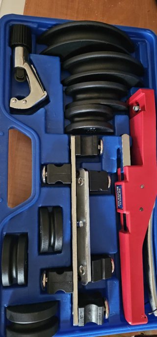 Kit Doblador Tubos 90° Manual Refrigeración