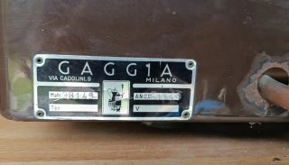 MACCHINA DA CAFFÈ VINTAGE GAGGIA