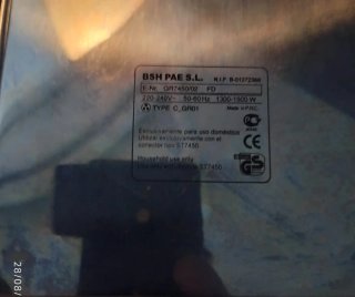Plancha de cocina eléctrica