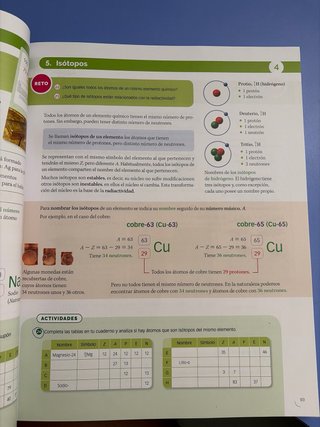 Física y Química 3 eso