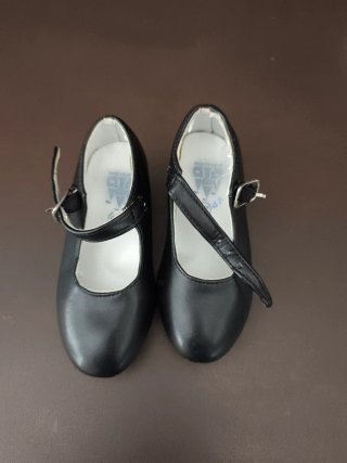 Zapatos Flamenco Niña Negros