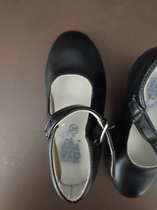 Zapatos Flamenco Niña Negros