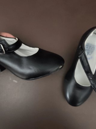 Zapatos Flamenco Niña Negros