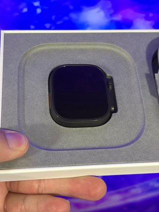 Apple Watch Ultra 3 Black Ti Black Ocean Band