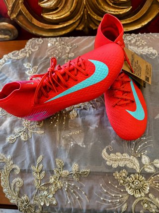 Botas Fútbol Nike Mercurial Elite FG Roja/Turquesa