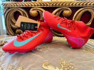 Botas Fútbol Nike Mercurial Elite FG Roja/Turquesa