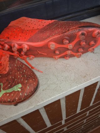 Botas Puma Fútbol Tacos Talla 37