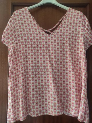 Blusa mujer estampado floral