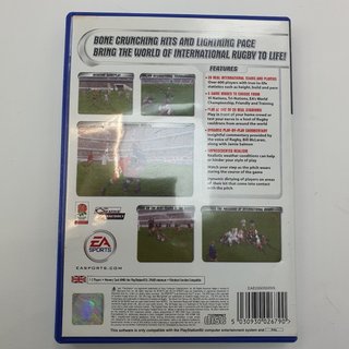 Videojuego PS2 Rugby