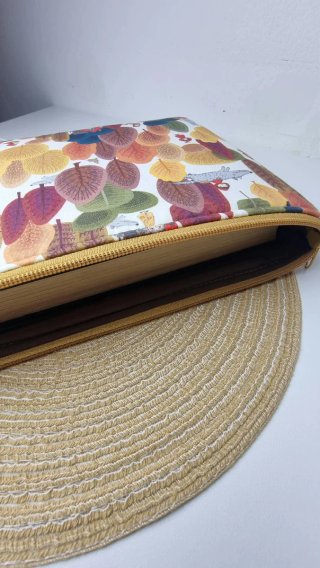 Funda para libro acolchada