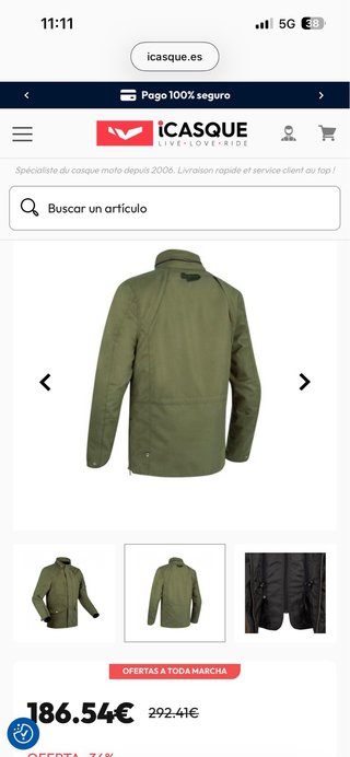 Chaqueta de moto Segura M