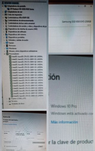 PC Xeon 8 Núcleos | X79 | 8GB ECC | SSD 850 EVO