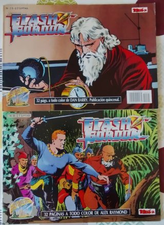 Comic Flash Gordon 1988 lote 9 comics
