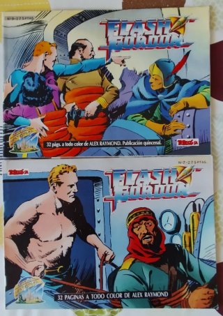 Comic Flash Gordon 1988 lote 9 comics