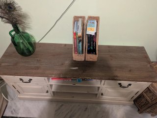 Mueble TV madera estilo vintage