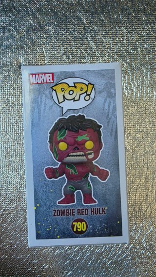 Funko Pop Marvel Zombies 790 Red Hulk