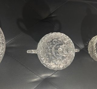Set Cristallo Vintage Trasparente