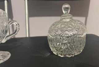 Set Cristallo Vintage Trasparente