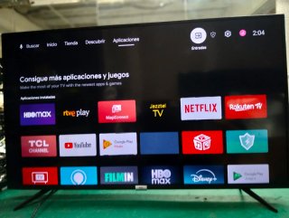 Televisor TCL Smart TV Android Negro con mando