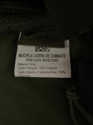 Mochila Altus Ligera Camuflaje