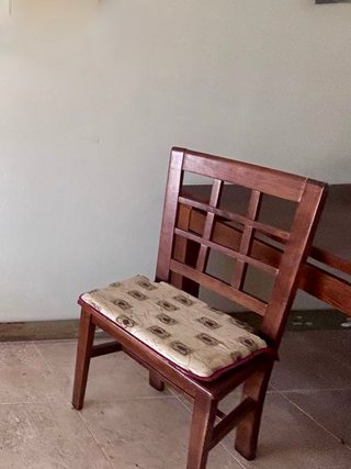 Muebles de salón completo de madera con vitrina