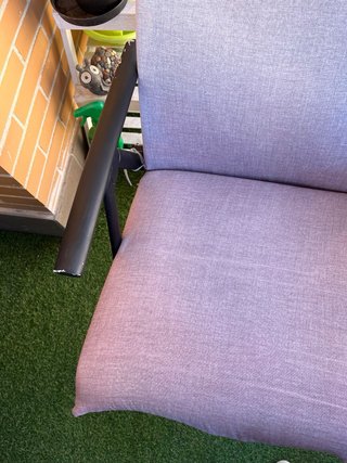 Conjunto mesa y 4 sillas jardín