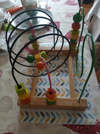 Ábaco infantil madera IKEA