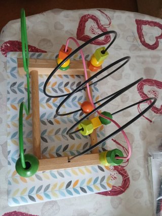 Ábaco infantil madera IKEA