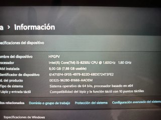 Portátil HP Gris