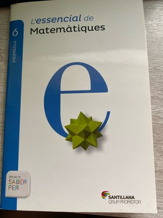L’essencial de matemàtiques. Primària 6.
