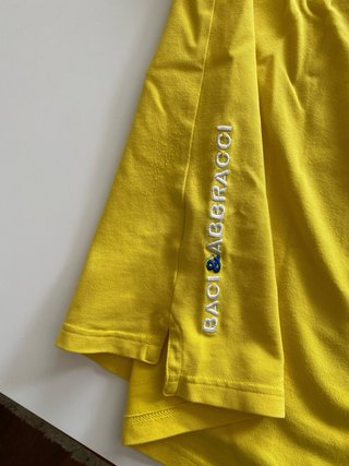 Maglia Polo Baci&Abbracci Gialla Tg. L