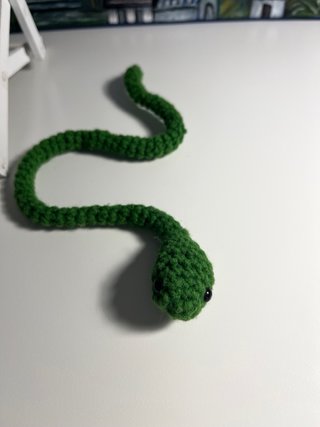 Amigurumi Serpiente Articulada Verde