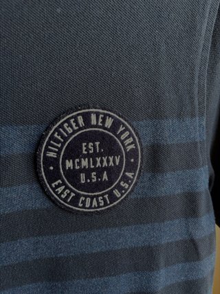 Polo Tommy Hilfiger Rayas Talla L