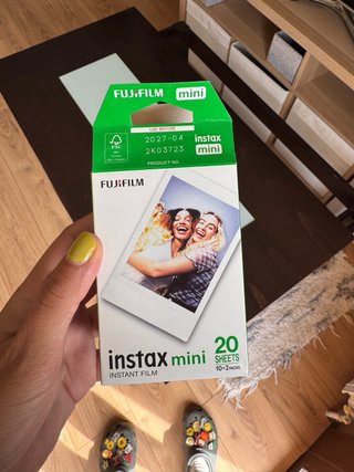 Película Fujifilm Instax Mini - 20 fotos