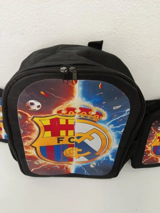 Mochila, Bolsa Almuerzo y Estuche escolar