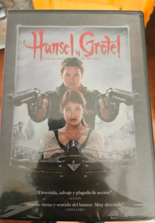 DVD Hansel y Gretel Cazadores de Brujas