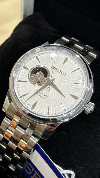 Reloj Mecánico Automático Seiko MOD Presage blanco