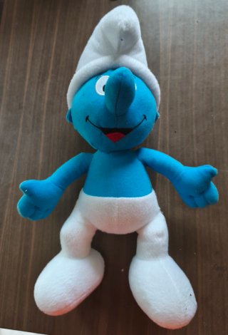 Peluche Pitufo Azul