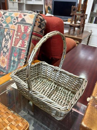 CESTA METÁLICA DECORATIVA