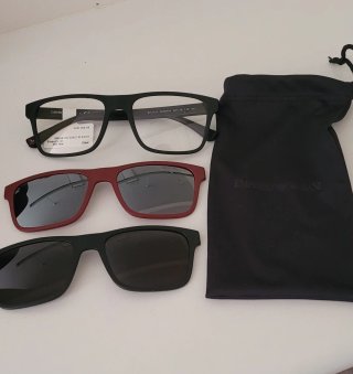 Gafas Emporio Armani + 2 clips solares
