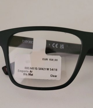 Gafas Emporio Armani + 2 clips solares