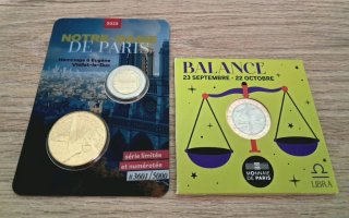 Monedas Francia Euro Notre Dame 2025 FDC